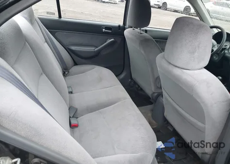 2002 Honda Civic Lx из США, поврежденный, VIN 2HGES15502H500234